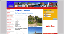 Desktop Screenshot of frankreich-tourismus.com